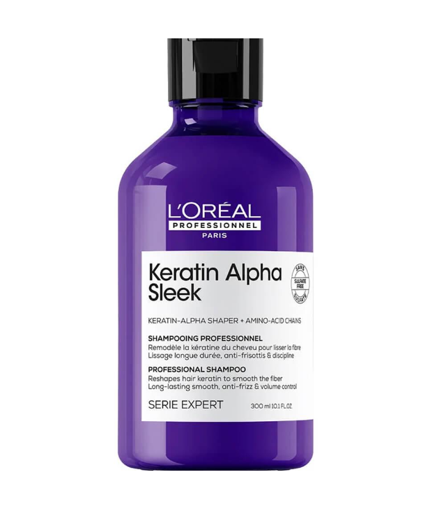 KERATIN ALPHA SLEEK SHAMPOO